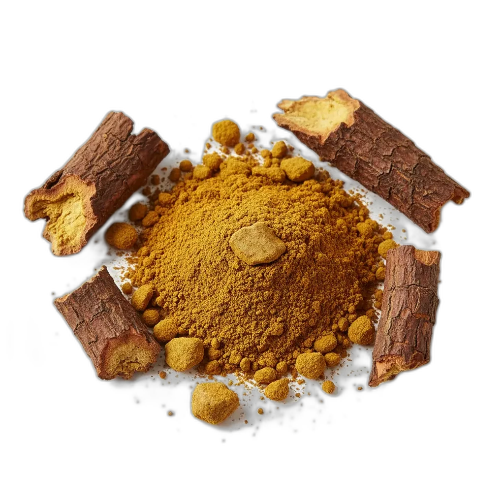Berberine — natürlicher Pflanzenextrakt zur Unterstützung des Wohlbefindens.